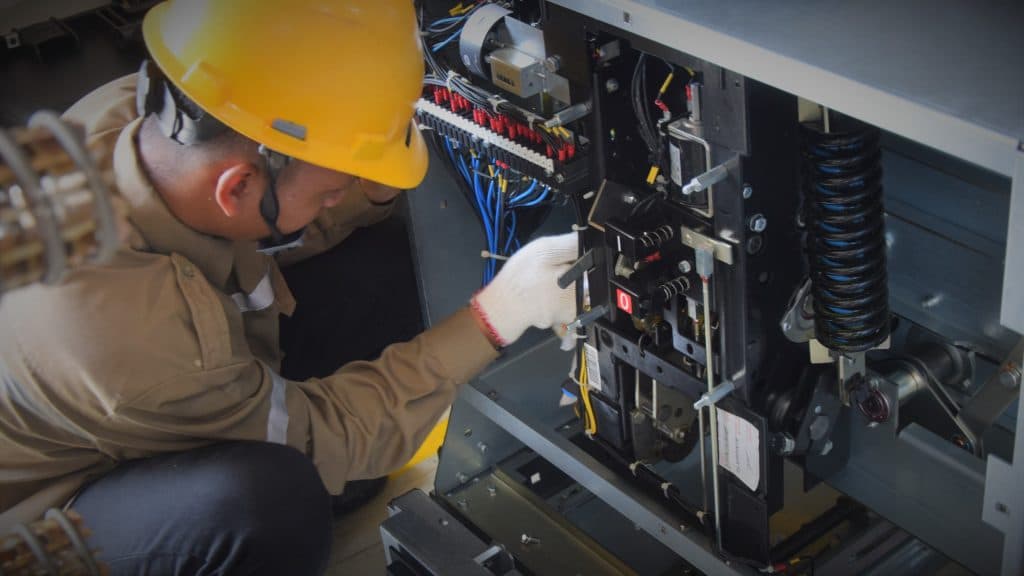 MV Cubicle & ACB Maintenance (Trip Testing)